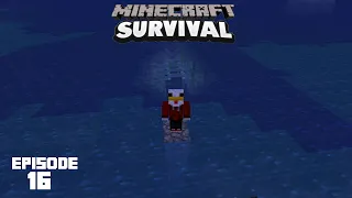 Raiding An Ocean Monument - Minecraft Survival Lets Play SE3 EP16