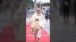 PM Modi prays at the divine & devotional Lord Venkateshwara Mandir in Tirupati, AP