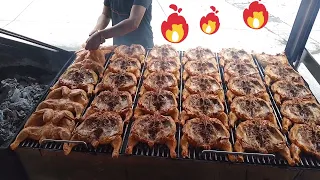 pollo asado a la parrilla jugoso y bien cosido como hacer para que no se pegue una guerra de sabores