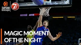 7DAYS Magic Moment of the Night: Tibor Pleiss, Anadolu Efes Istanbul