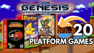 20 Platform games on Sega GENESIS | A GENRE that defined a console. Best games in GENESIS catalog?