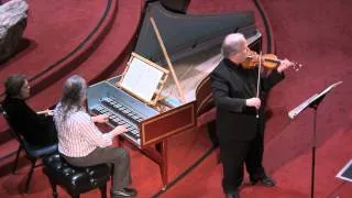 The Albany Consort performs:  Johann Sebastian Bach Sonata in F minor, BWV 1018