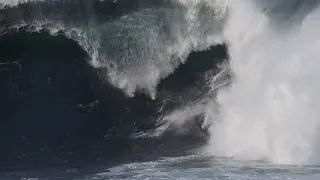 3 Bombs With Mike Stewart - Charging Huge Shipsterns, Tasmania - [Bodyboard, Bodyboarding]