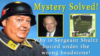 Is Hogan's Heroes star, John Banner, buried under the wrong headstone?