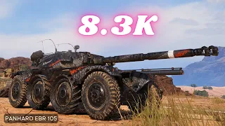 Panhard EBR 105 - 8.3K Damage 7 Kills  World of Tanks   #wot #worldoftanks