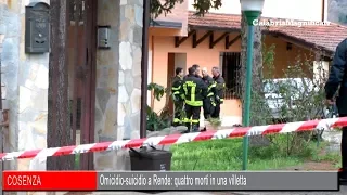 Omicidio-suicidio a Rende: 4 morti in una villetta