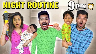 Myra and Shaurya's Night Routine!!!