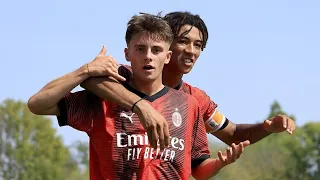 Diego Sia Goal vs Bologna | 17 Years Old | Milan Primavera Striker 🇮🇹 ⚽️