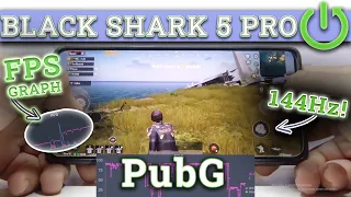 Xiaomi Black Shark 5 Pro - PubG on 90 FPS | Gaming TEST 🤩| FPS GRAPH | OLED 144Hz | $760