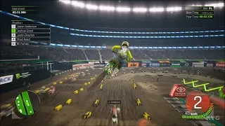 Monster Energy Supercross 2 - Foxborough (Stadium of Foxborough) - Massachusetts Gameplay HD