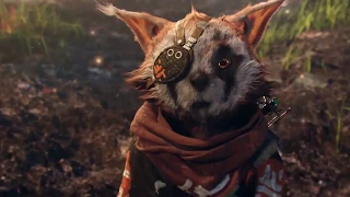 ШИФУ & РАКЕТА = ЯДЕРНАЯ СМЕСЬ. BIOMUTANT (Официальный трейлер геймплея Open World Kung Fu Game 2018)