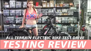 Test & Review  |  All Terrain Electric Fat Bike Husky Test Drive and Review full video