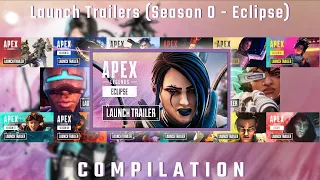 Apex Legends: Official Launch Trailers (Season 0 - Eclipse [Season 15]) Compilation