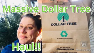 ENORMOUS Dollar Tree Haul!!🛍️🛍️March 6, 2023