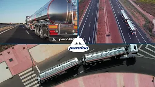 Duotrailer PARCISA para la recogida y transporte de leche