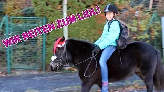 Smarty beim LIDL | Der etwas andere Ausritt | Marina und die Ponys