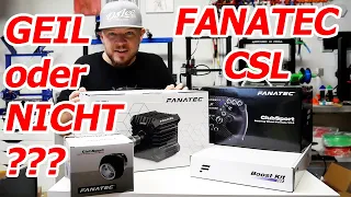 Fanatec CSL DD + Boostkit + Clubsport Formula V2.5 + CSL Elite Pedale ! Lohnt sich das?