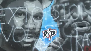 Stains: la fresque en hommage à George Floyd et Adama Traoré vandalisée | AFP