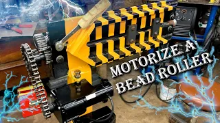 How to Add A Motor To Your Bead Roller CHEAP AND SLEAZY