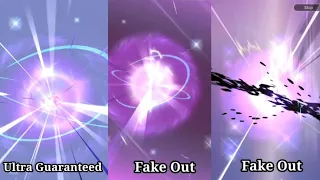 Ultra Guaranteed Vs All Ultra Fake Out Side By Side | Landscape Summon | Dragon Ball Legends