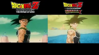 Bardock Sees Goku Scene - DBZ Kakarot DLC 4 & DBZ Bardock TV Special - Side by Side Comparison