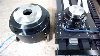 Direct-Drive Air Bearing Spindle Rotary Table, Rotary Air Bearings, Air Bearing Rotation Stages | PI