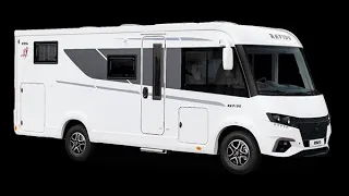 Compact motorhome with wide rear track. Rapido C55i