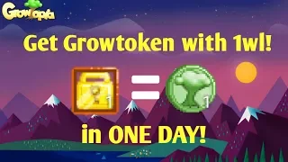 How I Get Growtoken with only 1wl **MUST WATCH** | Growtopia