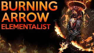 【Path of Exile - Outdated】Burning Arrow Elementalist –Build Guide– Godly Screenwide Ignites!