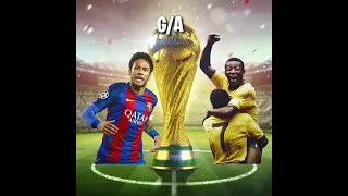 Neymar Vs Pele(Battle Of Brazilians)