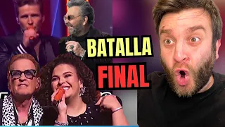 BATALLA LUCERITO MIJARES Y EMANUEL vs MIJARES Y ALEXANDRE ACHE | FINAL JUEGO DE VOCES | Reacción