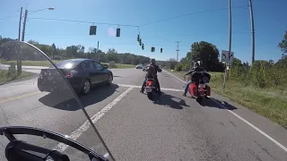 Motorcycle ride near Zanesville OH