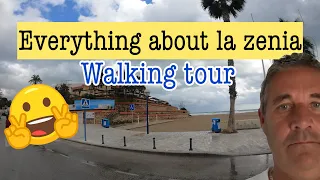 La Zenia (la zenia beach)(walking tour)(Costa Blanca Spain)(la zenia comercial shopping centre