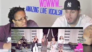 LITTLE MIX LIVE VOCALS | NO AUTOTUNE REACTION!!!