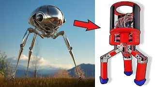 Could Alien Tripods really walk Robot