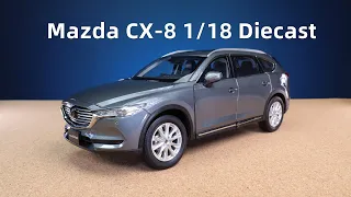 Unboxing a 1:18 Mazda CX8 Original Alloy Diecast Toy Car Model