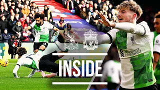 Brilliant Away End Celebrations! Crystal Palace 1-2 Liverpool | Inside
