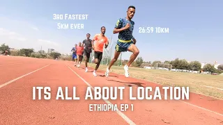 Ethiopian Elite Running E1: Tadese Worku, Yomif Kejelcha Track Workout