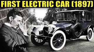 First electric car was invented by nikola tesla ? | #nikolatesla #teslacar #electricars