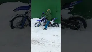 Питбайк 125 куб.см pitbike snow burnout)