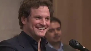 Colin Firth, Oxfam Ambassador, Supporting Fair Trade Campaign/Full Press Conference (2009)