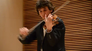 Nico Diaz-Wahl playing Paganiniana by Milstein