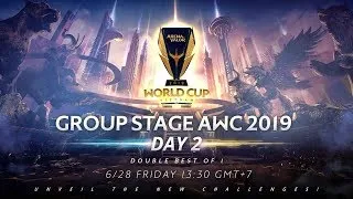 AWC Rebdroadcast - Group Stage Day 2