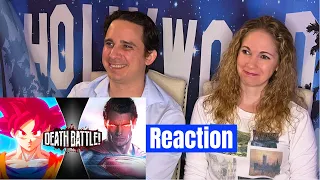 Death Battle Goku vs Superman 2 Reaction