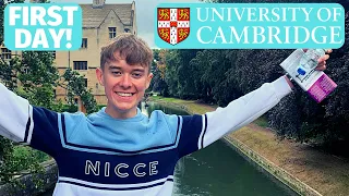 Freshers Week at Cambridge... **BEHIND THE SCENES** | Cambridge Uni Vlog 1