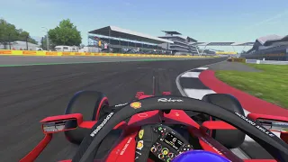 F1 2021 (PS5) 4K 60FPS HDR Gameplay - (PS5 Version) - Time Trial - Ferrari in Silverstone