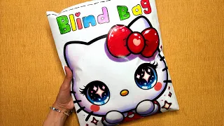 Blind Bag paper 💖 Hello Kitty 🎀 ASMR / satisfying opening blind bag / Sanrio theme