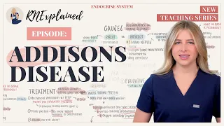 Addison's Disease│PART 1│Made Simple for Nursing Students and NCLEX Prep