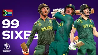 Record Breakers: All 99 South Africa sixes from CWC23