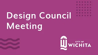 Design Council Meeting January 8, 2024